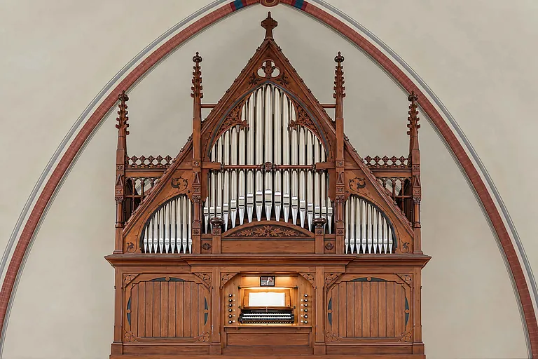 Gesell-Orgel in der Geltower Dorfkirche