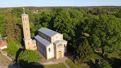 Luftaufnahme Kirche Caputh
